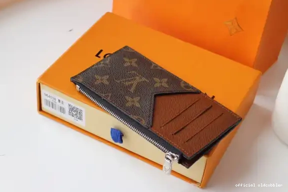 Official oldcobbler LOUIS CARD VUITTON HOLDER COIN 0605